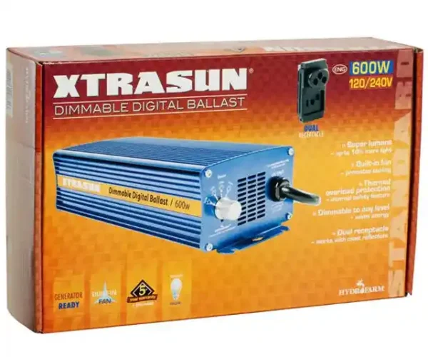 XTRASUN 600W บัลลาสต์แบบหรี่แสงได้