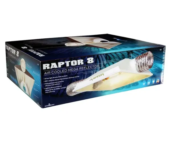 Raptor 8 ตัวสะท้อนแสงเติบโตแบบระบายความร้อนด้วยอากาศ